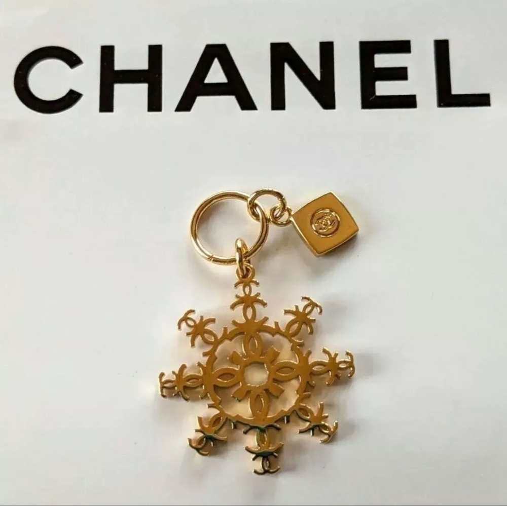 Chanel Snowflake Charm